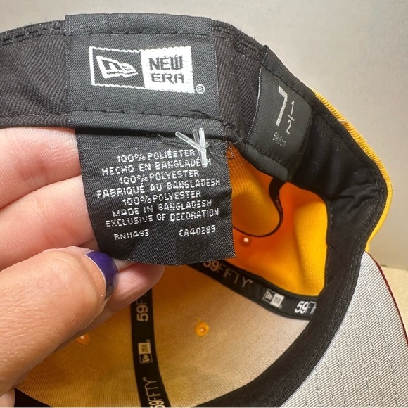 Washington Redskins NFL New Era 59fifty Fitted Hat Cap Historic Retro Throwback - Picture 7 of 9